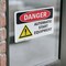 Signmission Automatic Start Equipment Danger Sign, Vinyl Decal, 10in W x 7in L, 2PK OS-2PACK-DS-D-710-L-1037 - alternate 5